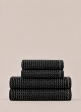 Miel Waffle Bath Bundle — Ash Slate