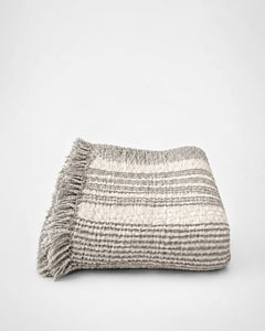 Airy Aegean Muslin Bath Sheet & Beach Towel — Stone