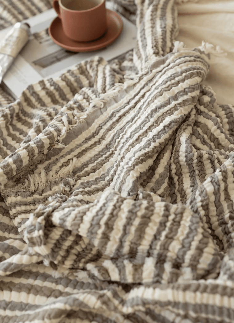 Aurea Muslin Coverlet — Strata