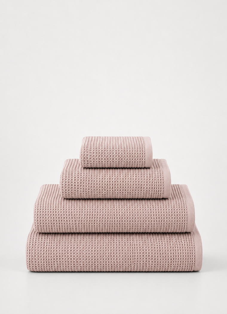 Fine Weave Turkish Towel — Blush Veil