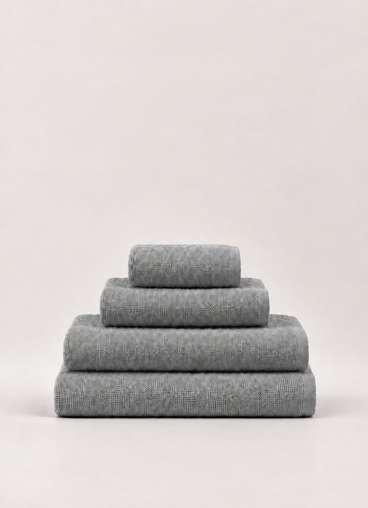 Fine Weave Towel — Ash Taupe
