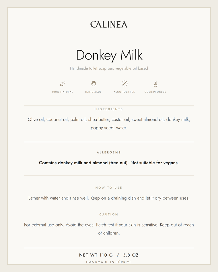 Donkey Milk — Botanical Soap Bar