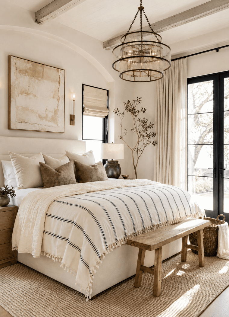 Heritage Stripe — Oat Veil