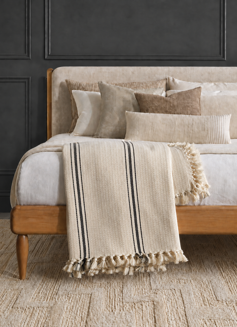 Heritage Stripe — Oat Veil