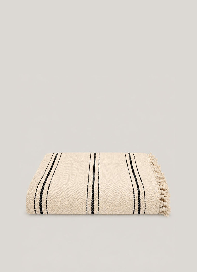 Heritage Stripe — Oat Veil