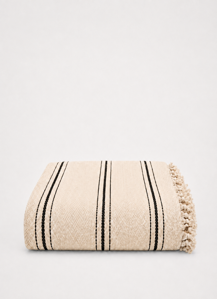 Heritage Stripe — Oat Veil