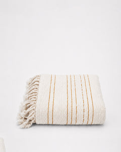 Linea Oversized Turkish Cotton Bath Sheet — Ochre