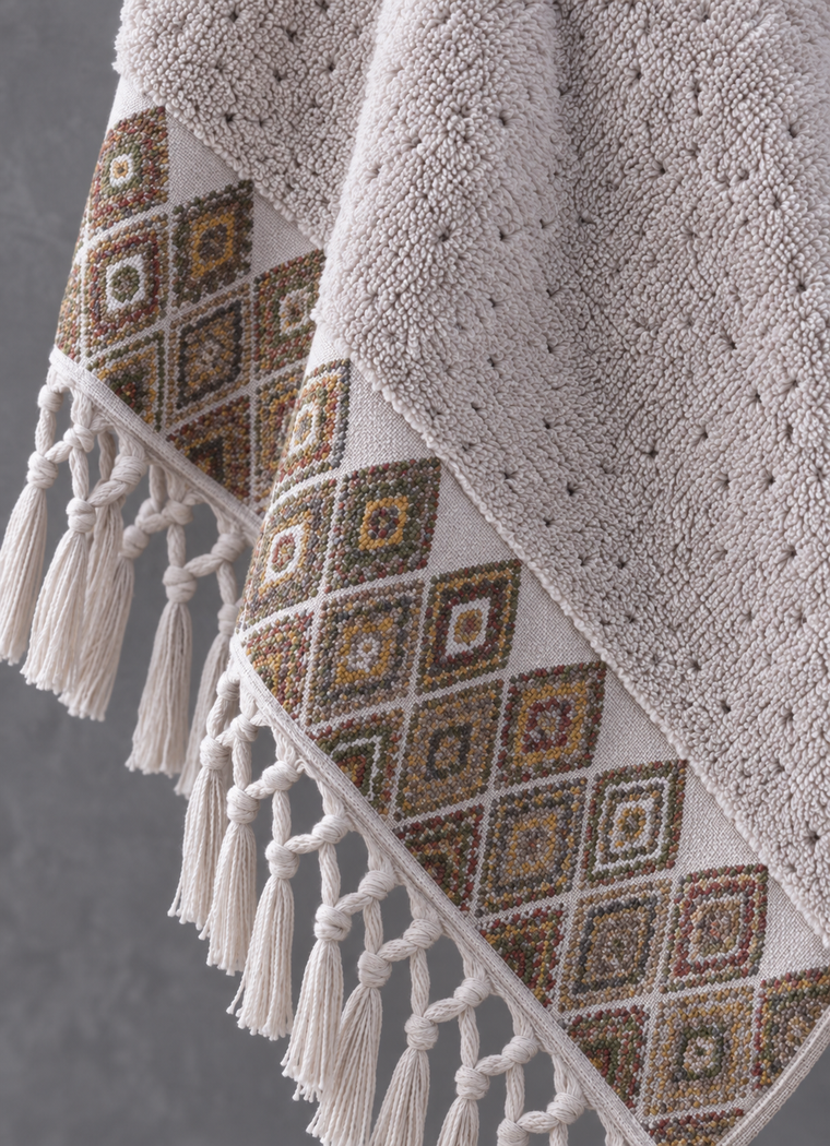 Santa Fe Towel — Mauve Stone