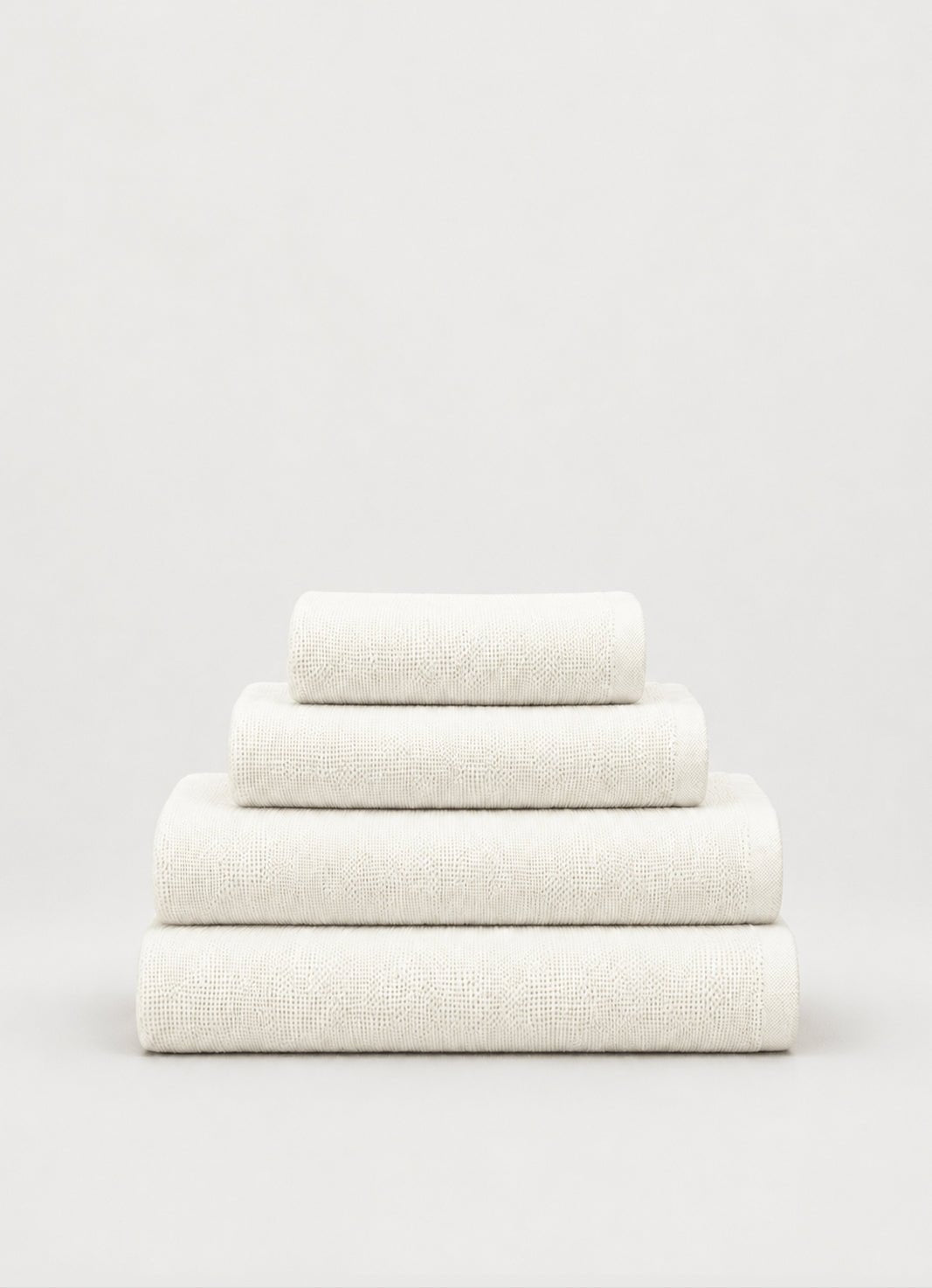 Fine Weave Towel — Cloud White - Calinea