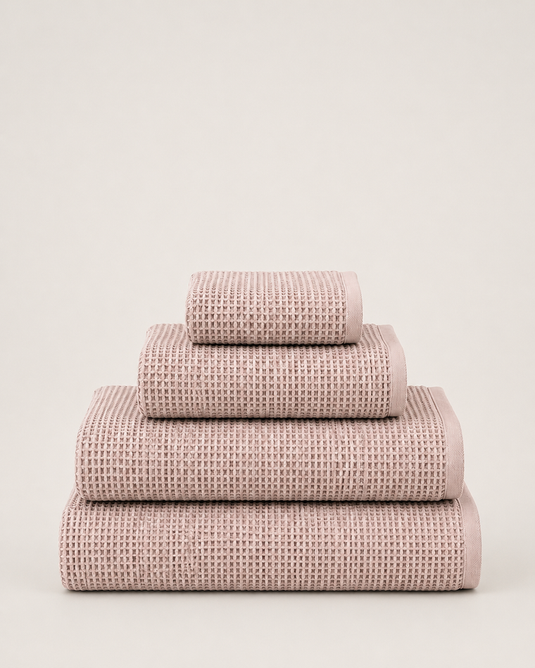 Fine Weave Turkish Towel — Blush Veil