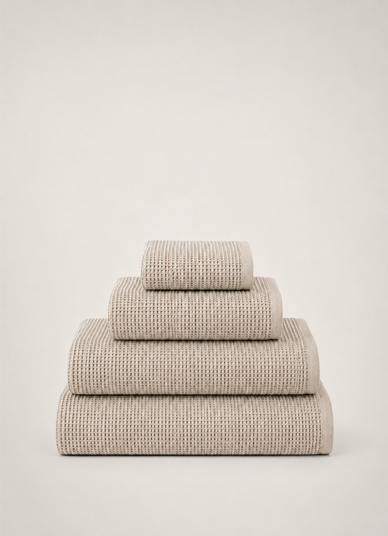 Fine Weave Turkish Towel — Stone Linen