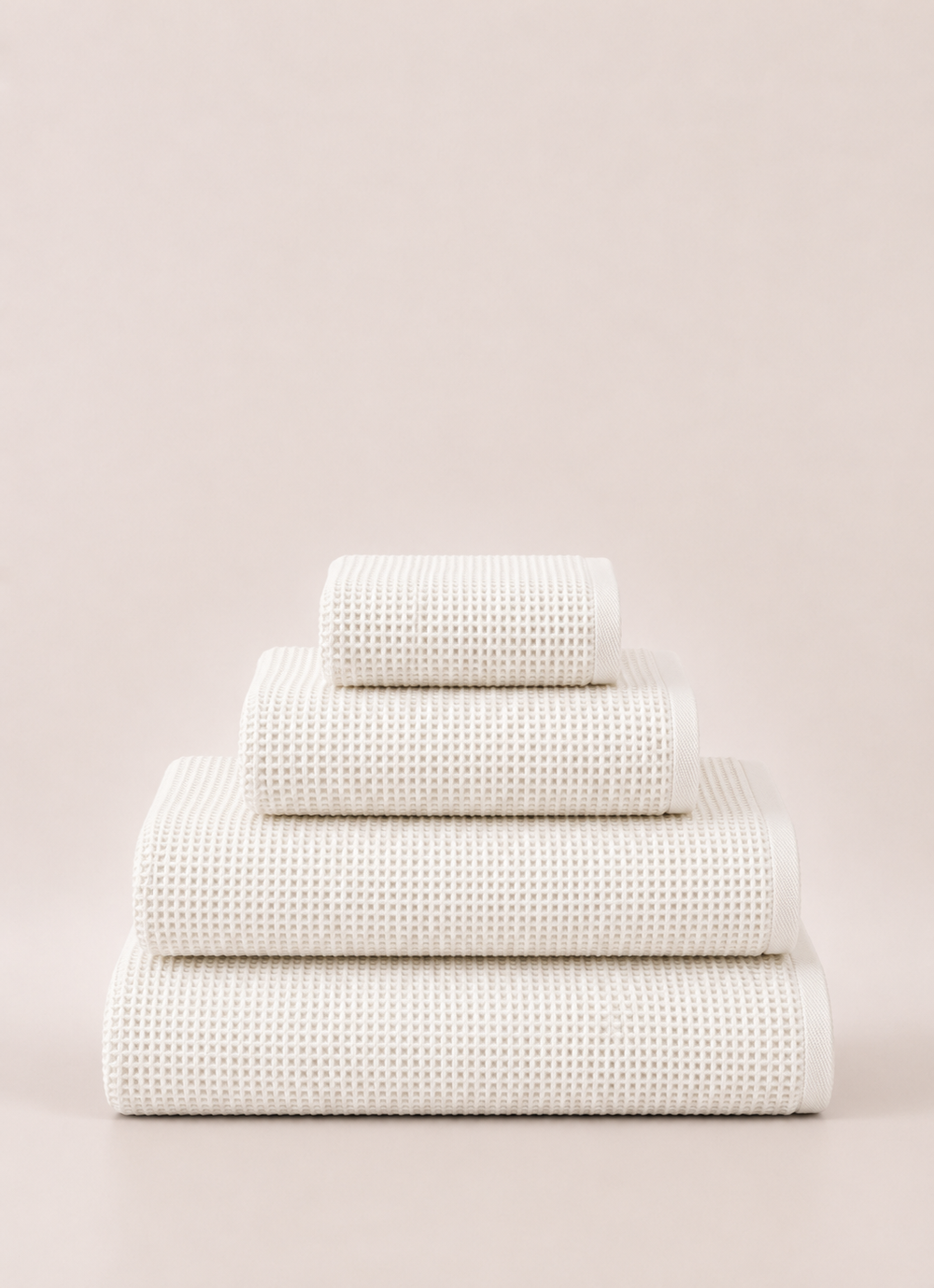 Fine Weave Towel — Cloud White