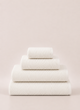 Fine Weave Towel — Cloud White
