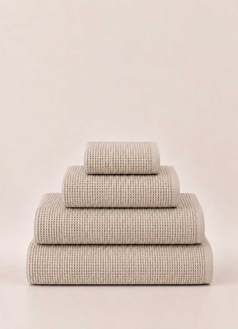 Fine Weave Towel — Stone Linen