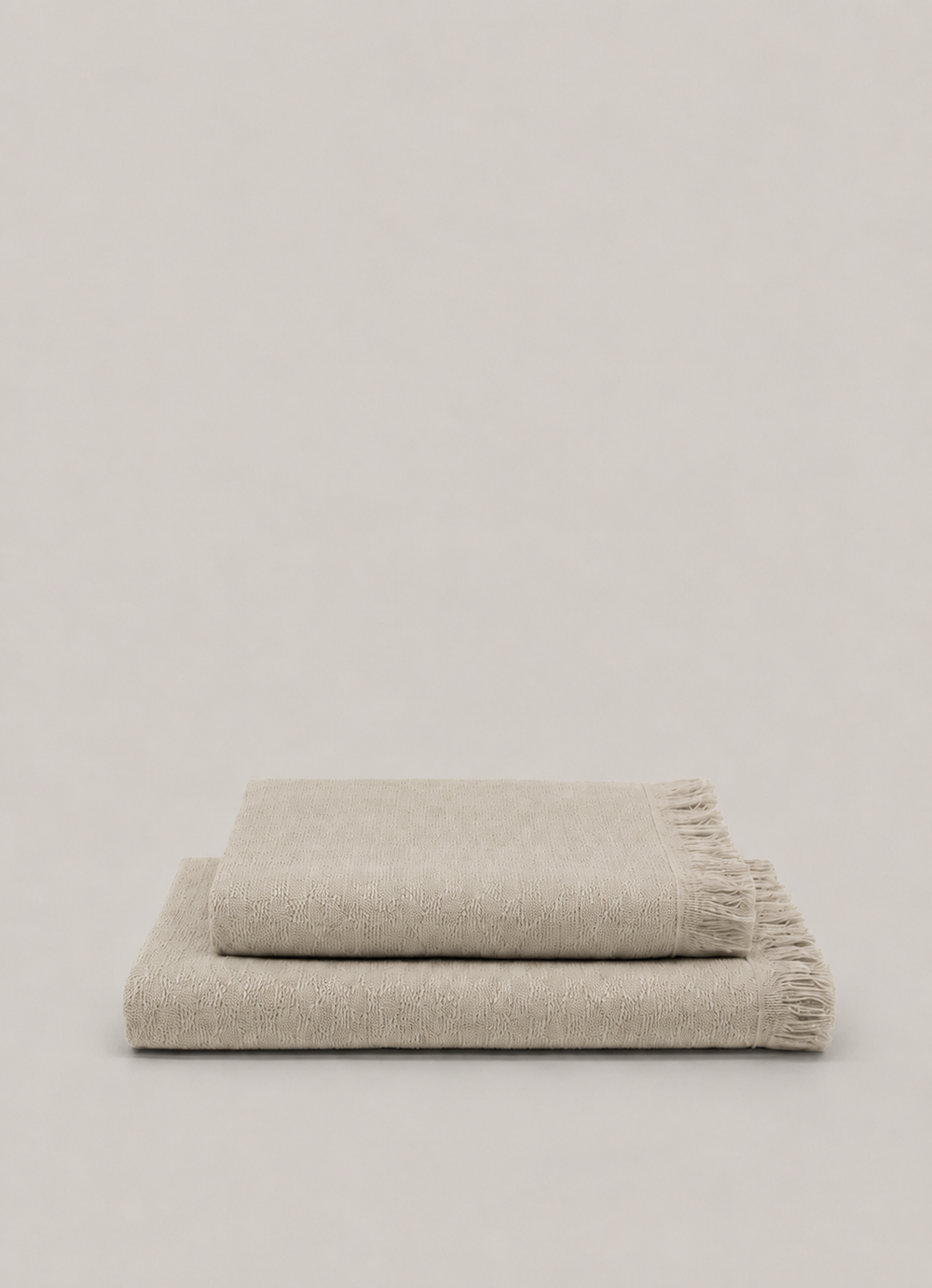 Luma Turkish Towel — Oat Drift