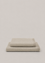 Luma Turkish Towel — Oat Drift