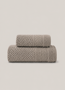 Maris Plush Turkish Towel — Dune Taupe by Calinea