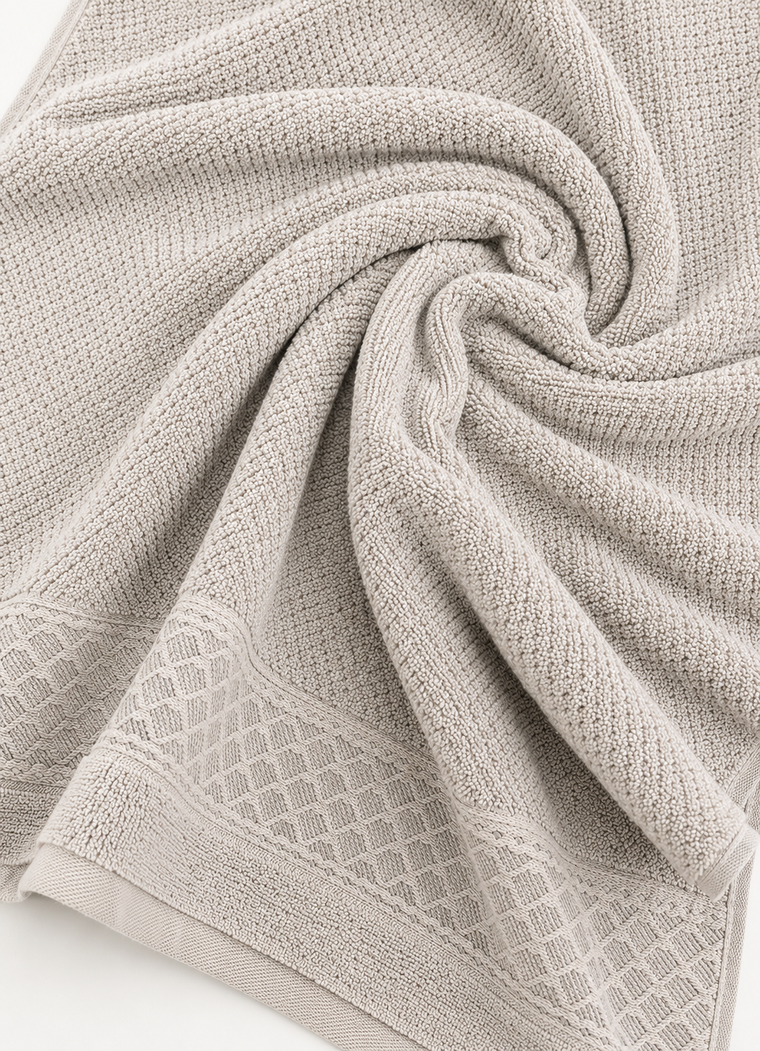 Maris Plush Turkish Towel — Pearl Veil