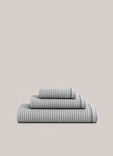 Miel Waffle Towel — Moonstone
