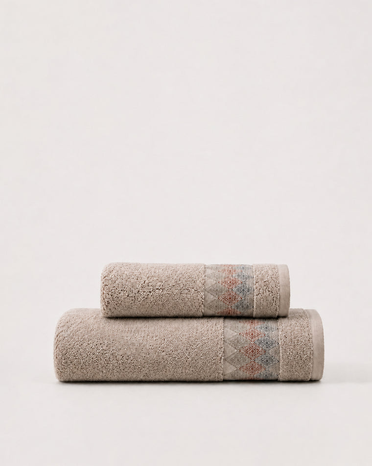 Montecito Plush Towel — Dune