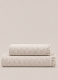 Luma Turkish Towel — Oat Drift