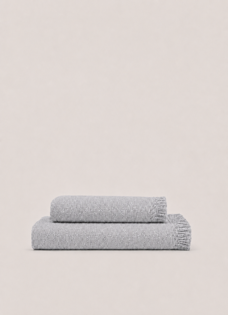 Luma Turkish Towel — Silver Mist