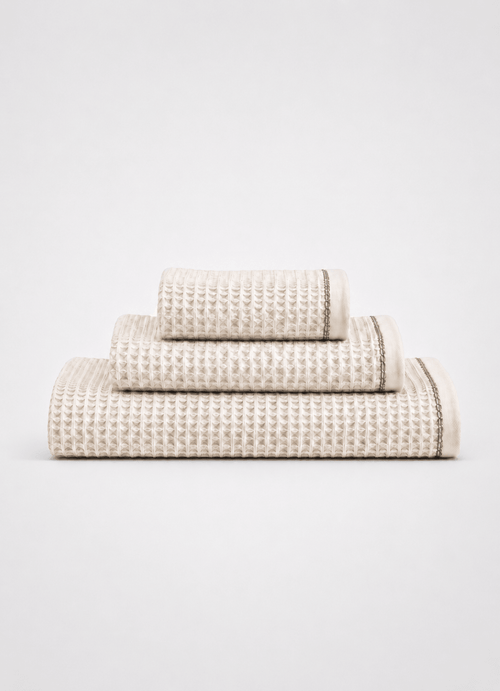 Miel Turkish Waffle Weave — Soft Oat