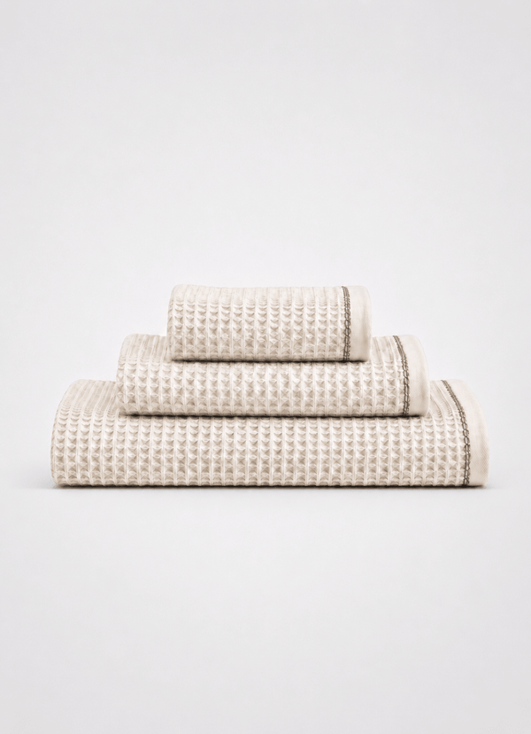 Miel Turkish Waffle Weave — Soft Oat
