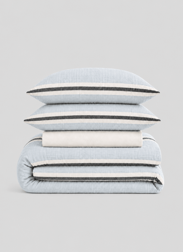Textured Muslin Collection — Seaglass