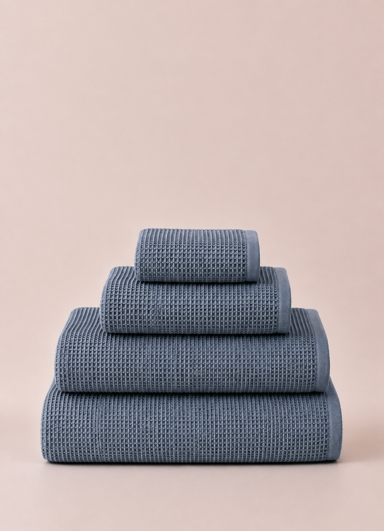Fine Weave Towel — Blue Slate