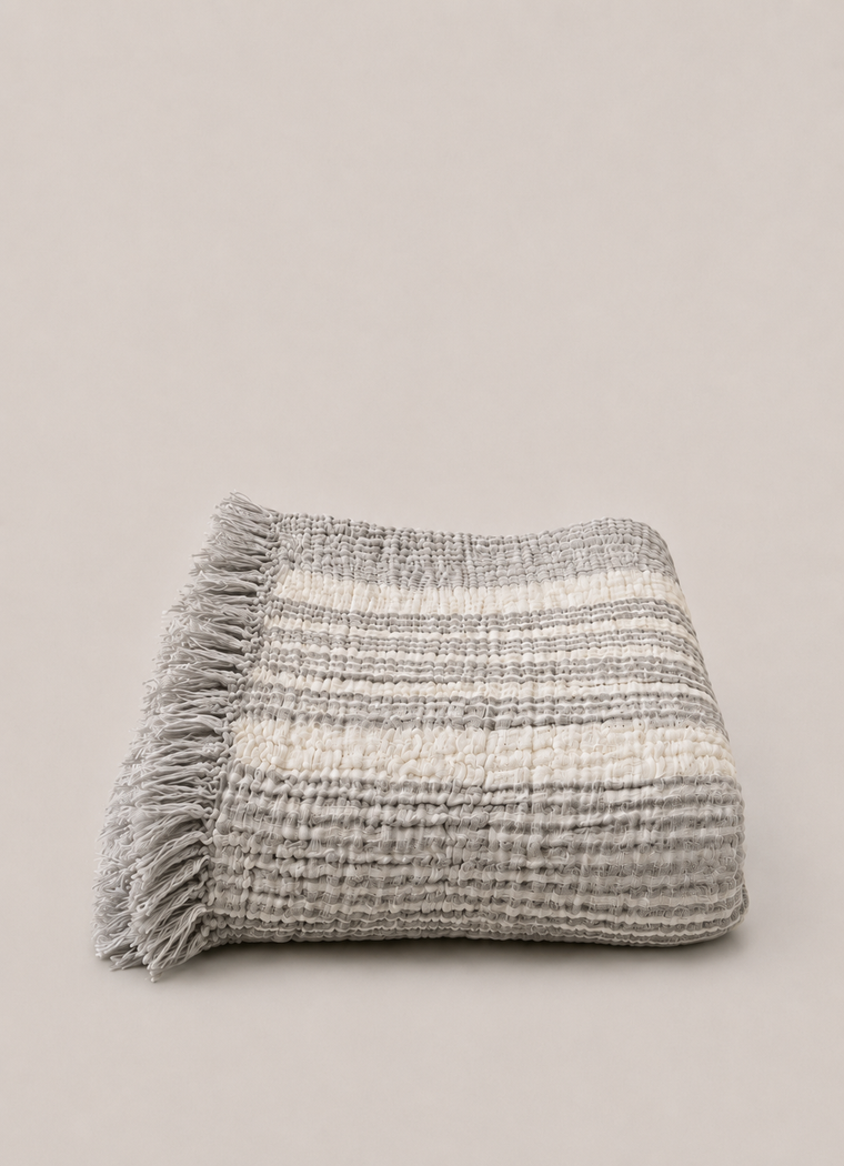 Airy Aegean Cotton Muslin Bath Sheet