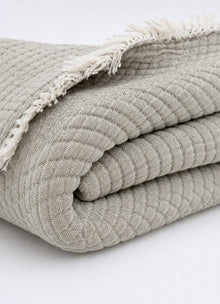 The AirWeave Muslin Coverlet — Olive - Calinea