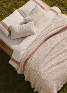 Aurea Muslin Coverlet — Clay - Calinea