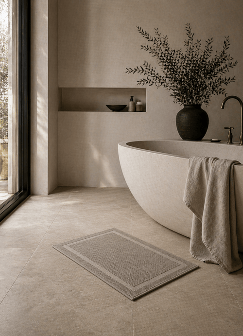 Haven Bath Mat — Slate Grey
