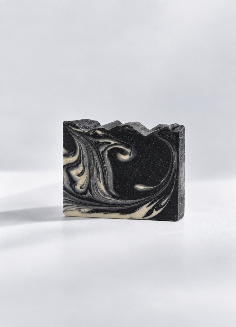 Activated Charcoal & Goat Milk — Botanical Soap Bar
