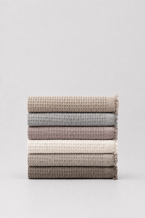 Cloud Waffle — Driftwood Taupe