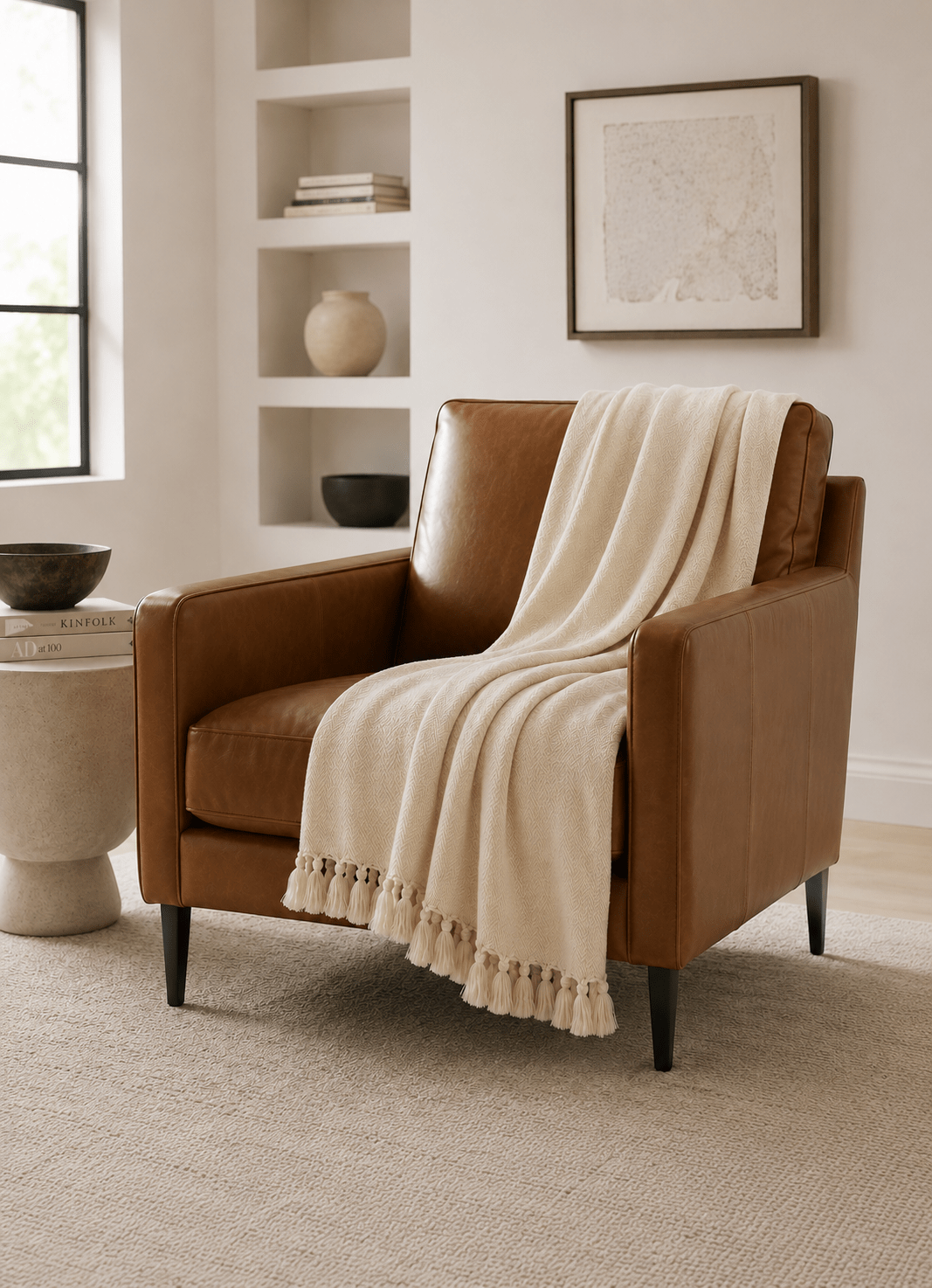 Heritage Weave Herringbone — Alabaster