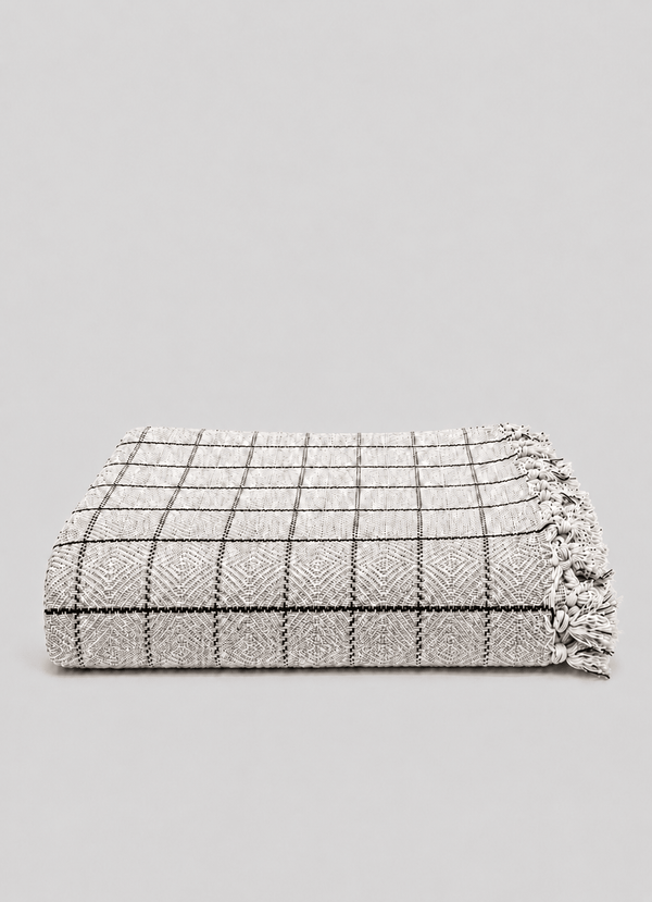 Heritage Weave Windowpane — Mineral