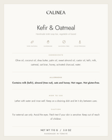 Kefir & Oatmeal — Botanical Soap Bar