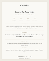 Laurel & Avocado Oil — Botanical Shampoo Bar
