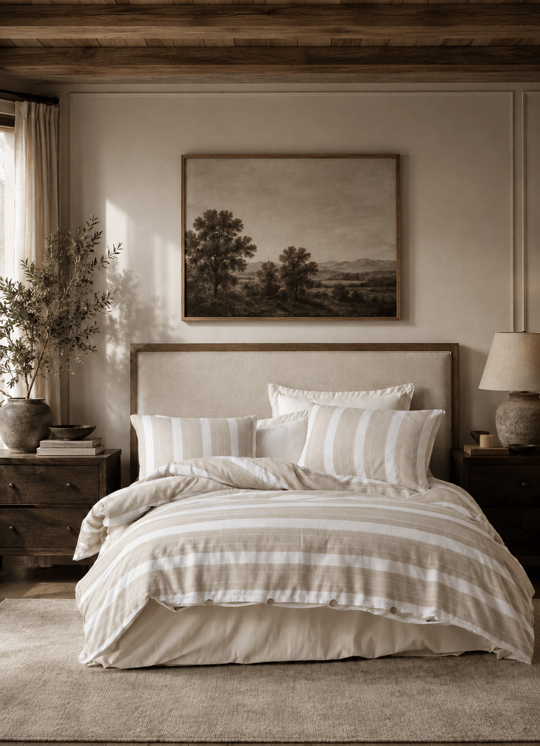 Linen Blend Collection — Dune Sand