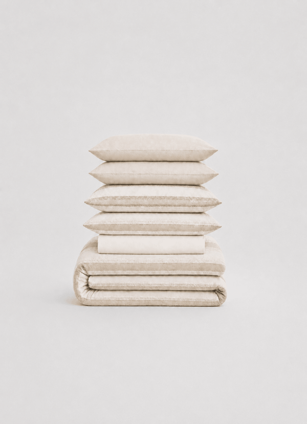 Linen Blend Collection — Dune Sand