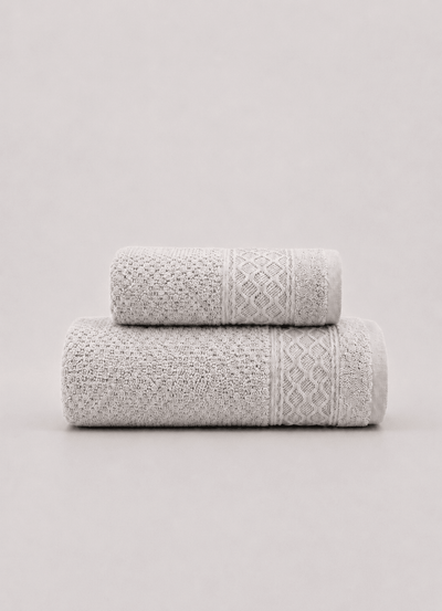Maris Plush Turkish Towel — Alabaster