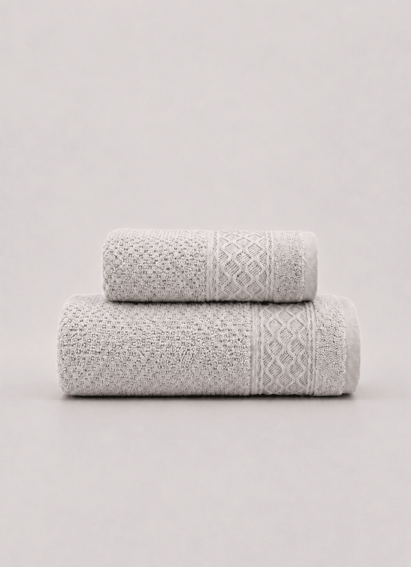 Maris Plush Turkish Towel — Alabaster