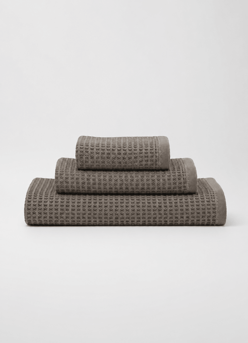 Miel Turkish Waffle Weave — Weathered Taupe