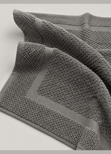 Haven Bath Mat — Slate Grey - Calinea
