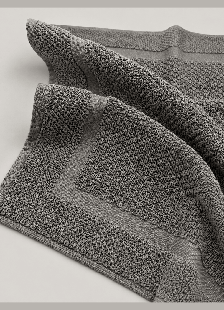 Haven Bath Mat — Slate Grey