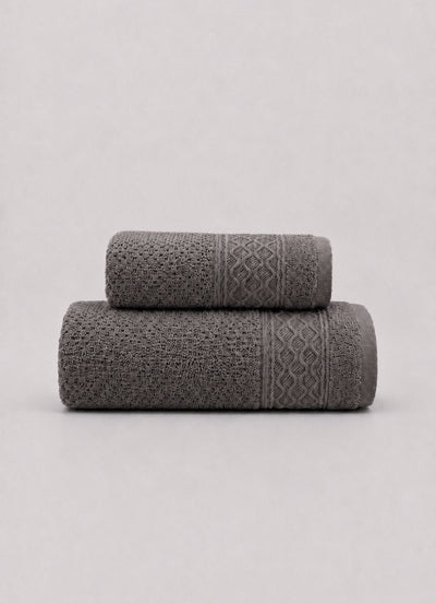 Maris Plush Turkish Towel — Silver Mist