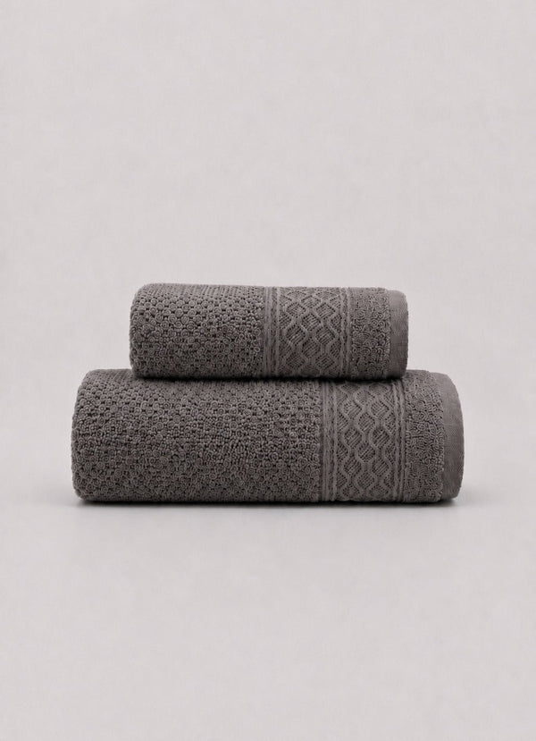 Maris Plush Turkish Towel — Silver Mist