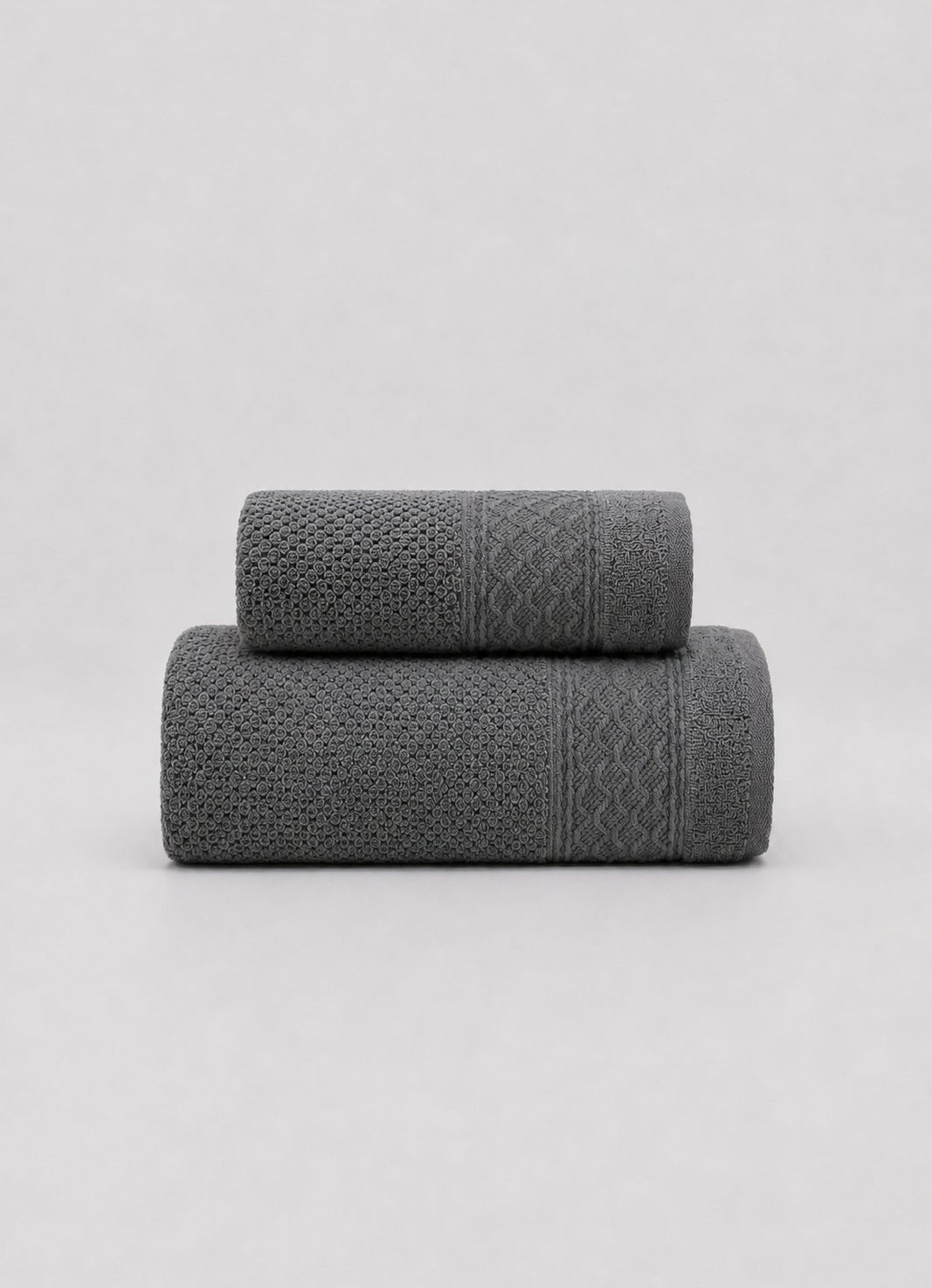 Maris Plush Turkish cotton towel in Mineral — hero product shot